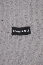 KENNETH COLE - צעיף נשים בוקלה בצבע אפור - MASHBIR//365