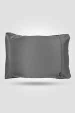 KENNETH COLE - ציפית לכרית 100% כותנה באריגת סאטן בצבע אפור כהה - MASHBIR//365