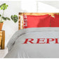 REPLAY - ציפית כותנה דגם Red Logo גוון אדום - MASHBIR//365 - 1