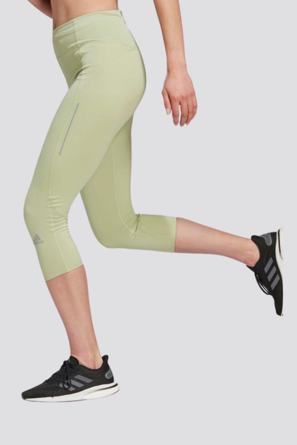 ADIDAS - טייץ 3/4 בצבע ירוק OTR 3/4 TGT - MASHBIR//365