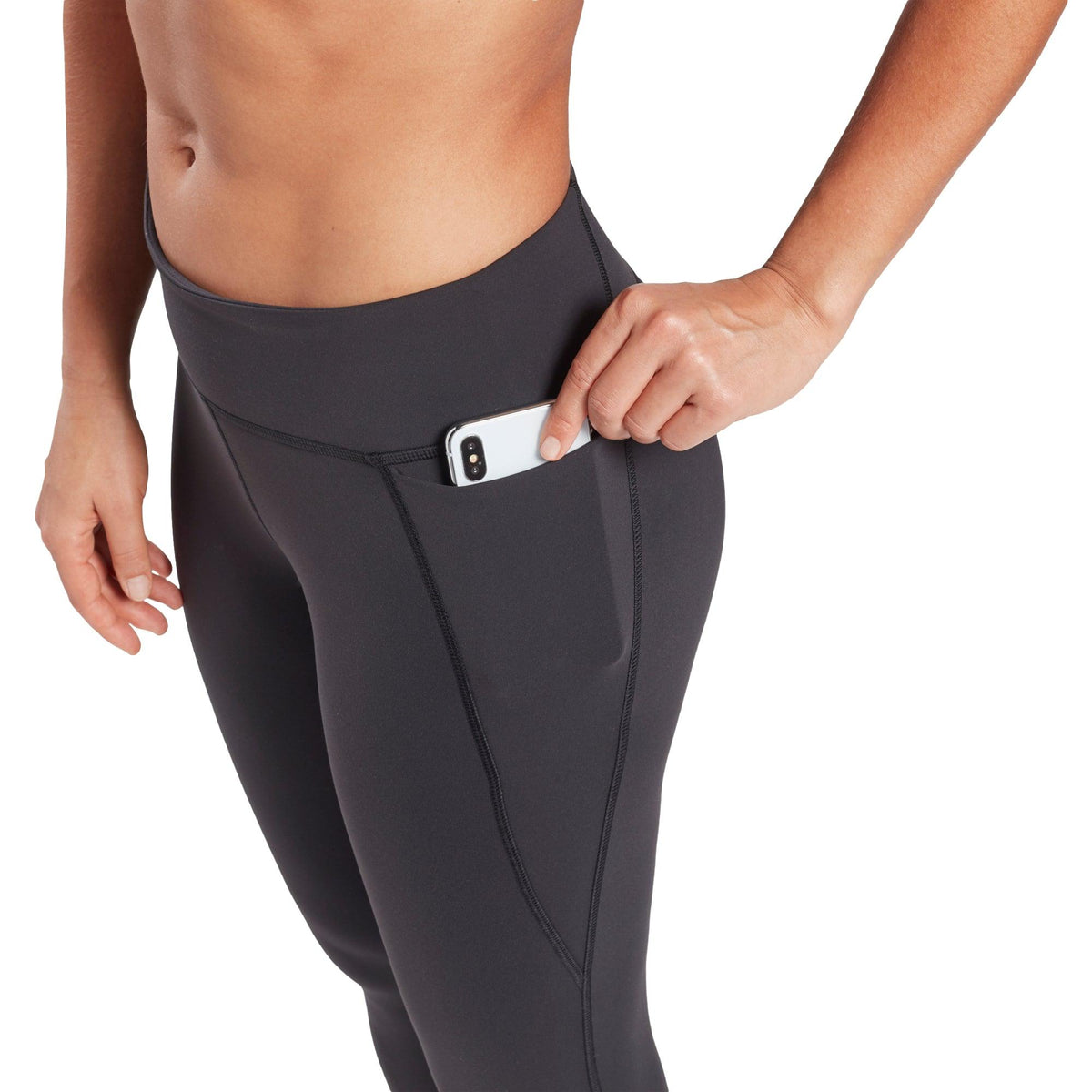 REEBOK - טייץ 3/4 LUX בצבע שחור - MASHBIR//365