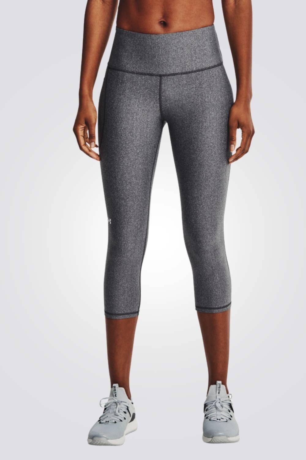 טייץ 7/8 No-Slip Waistband אפור