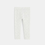 OBAIBI - טייץ אפור בהיר עם הדפס נקודות לתינוקות בנות - MASHBIR//365