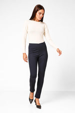 KENNETH COLE - טייץ אלגנטי תיפורים בולטים בצבע נייבי - MASHBIR//365