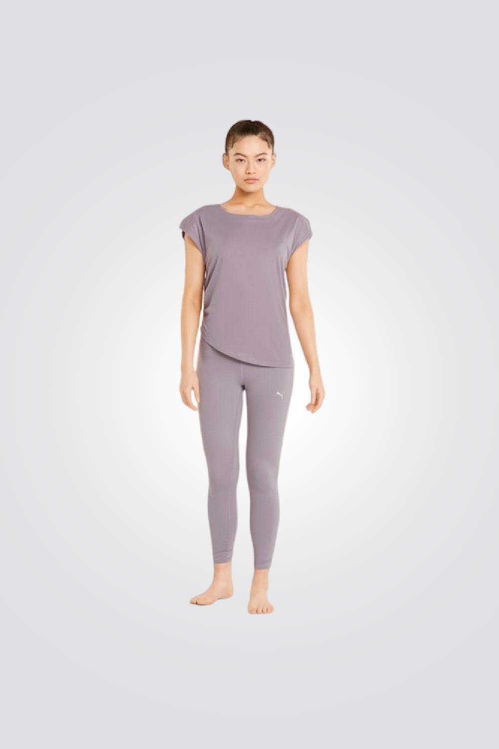 PUMA - טייץ ארוך STUDIO FOUNDATION 7 בצבע ניוד - MASHBIR//365