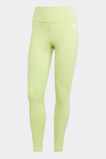 ADIDAS - טייץ ESSENTIALS HIGH WAISTED 7/8 בצבע ירוק זוהר - MASHBIR//365