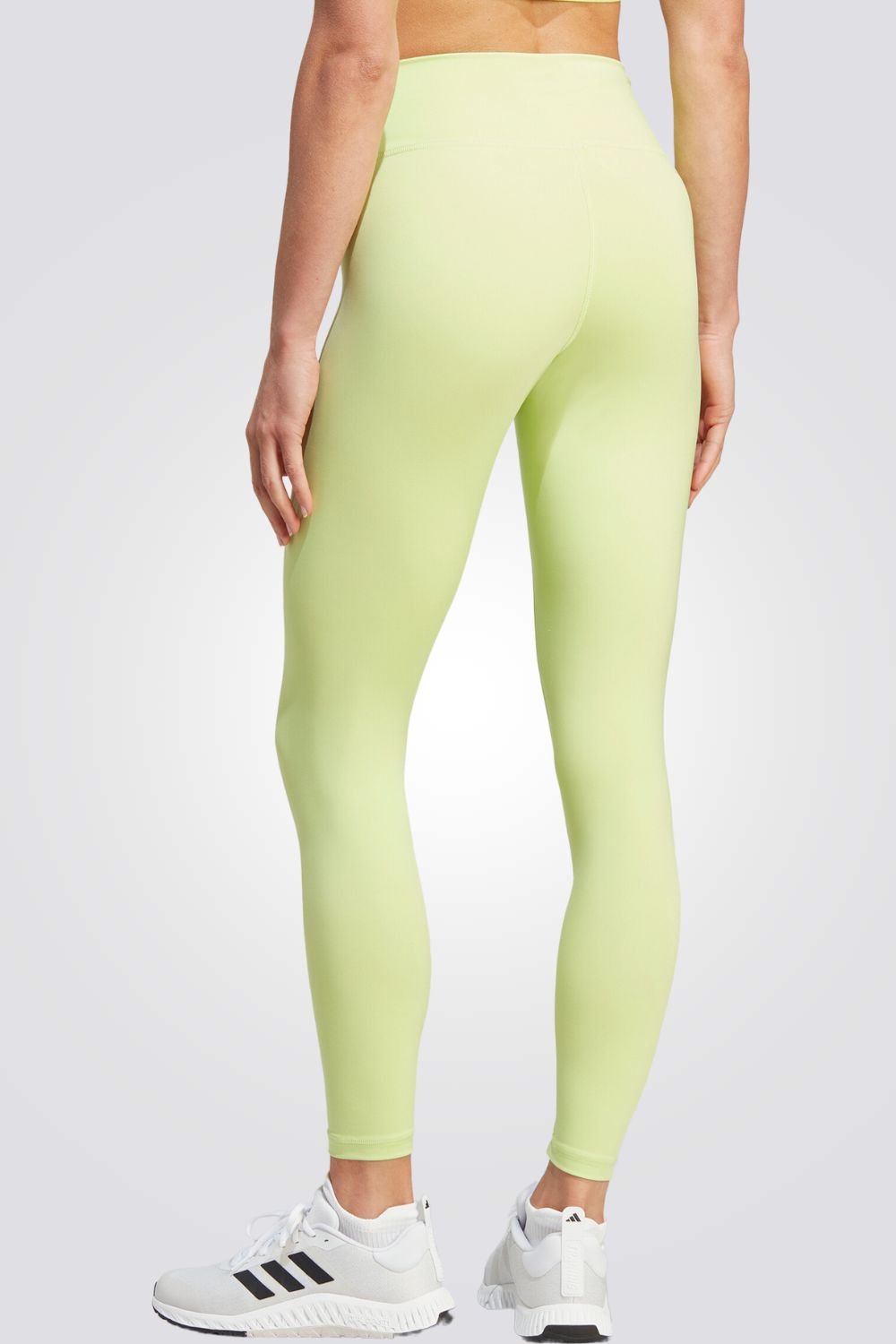 ADIDAS - טייץ ESSENTIALS HIGH WAISTED 7/8 בצבע ירוק זוהר - MASHBIR//365