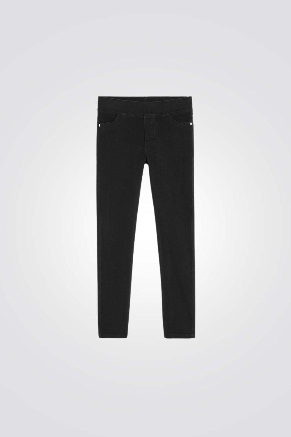 OKAIDI - טייץ ג'ינס לילדות בצבע שחור - MASHBIR//365