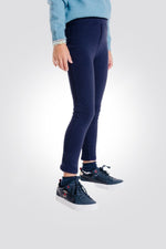 OKAIDI - טייץ ג'רזי לילדות בצבע כחול נייבי - MASHBIR//365