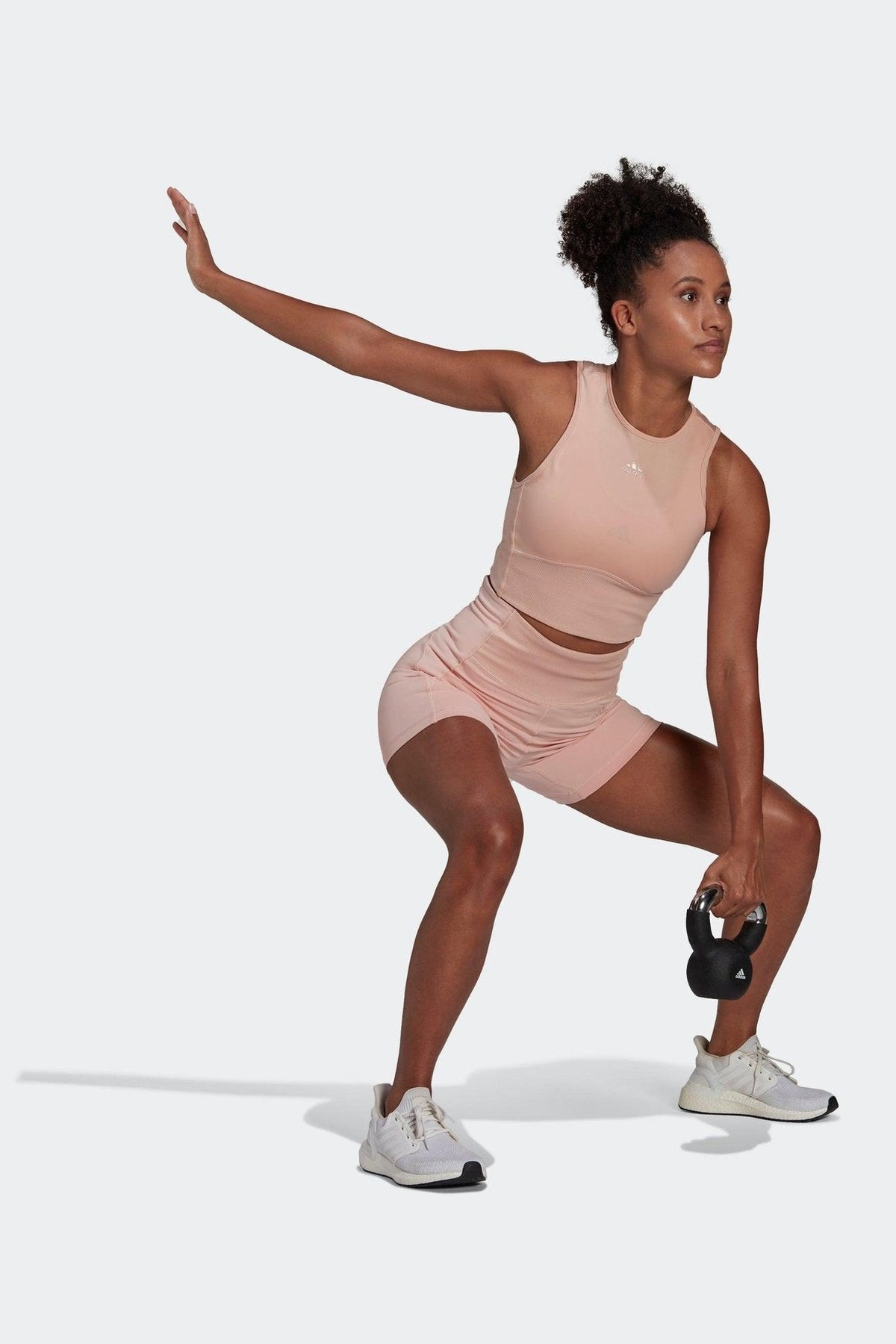 ADIDAS - טייץ קצר HYPERGLAM PINK - MASHBIR//365