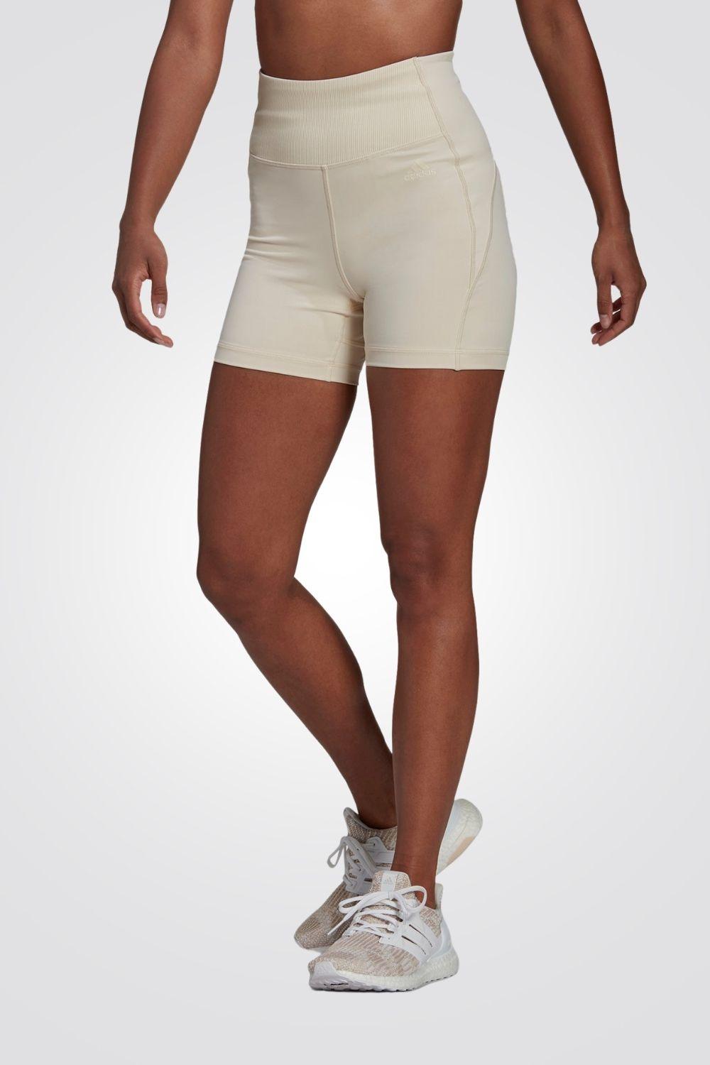 ADIDAS - טייץ קצר HYPERGLAM WHITE - MASHBIR//365