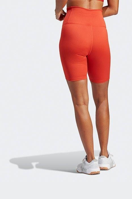 ADIDAS - טייץ קצר לנשים OPT RIB 7INCH T בצבע אדום - MASHBIR//365