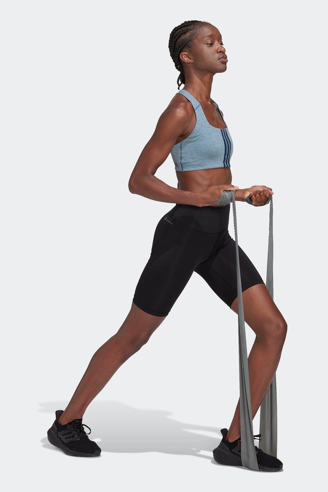 ADIDAS - טייץ קצר Optime Bike בצבע שחור - MASHBIR//365