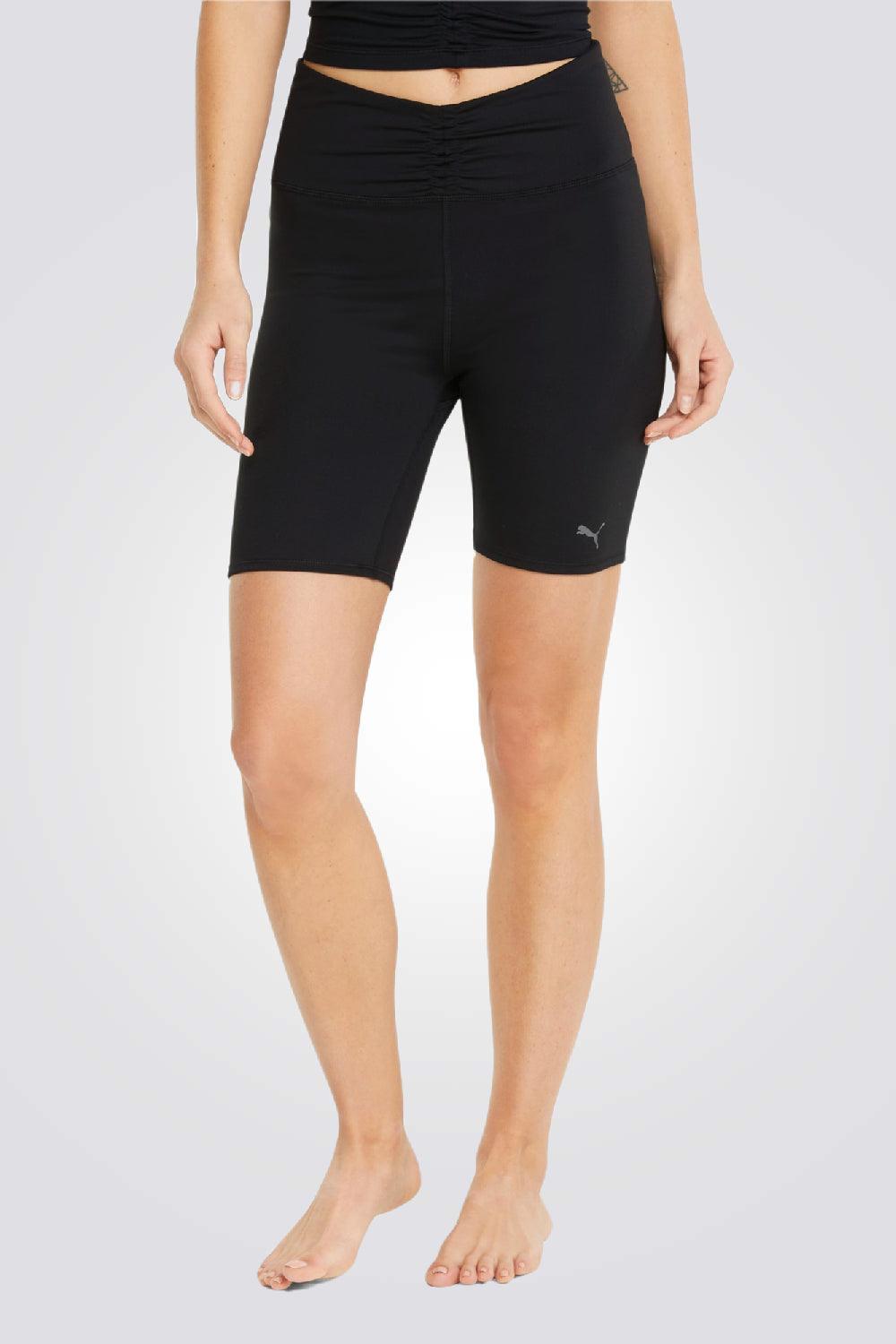 PUMA - טייץ קצר STUDIO FOUNDATION בצבע שחור - MASHBIR//365
