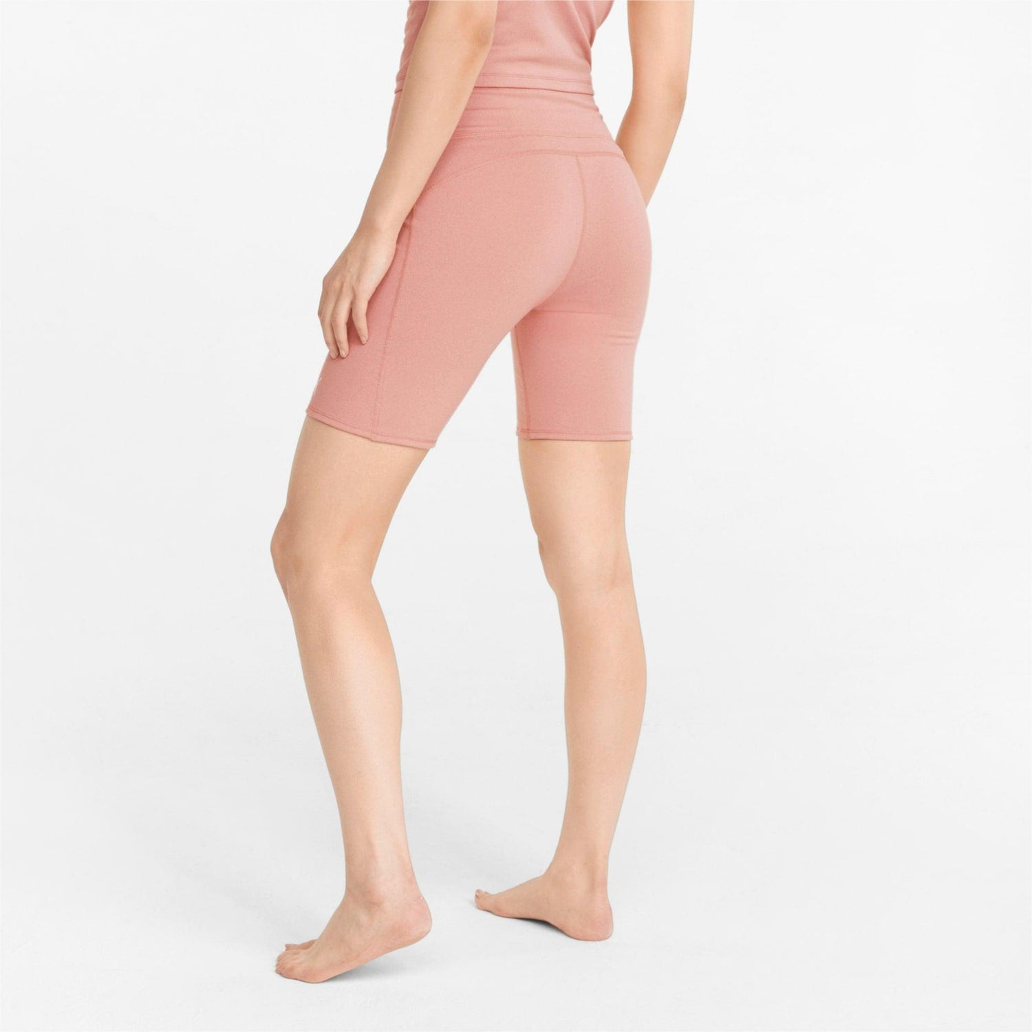 PUMA - טייץ קצר STUDIO FOUNDATION SH בצבע ורוד - MASHBIR//365