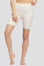 ADIDAS - טייץ קצר YOGA 4 ELEMENTS STUDIO POCKET בצבע בז' - MASHBIR//365