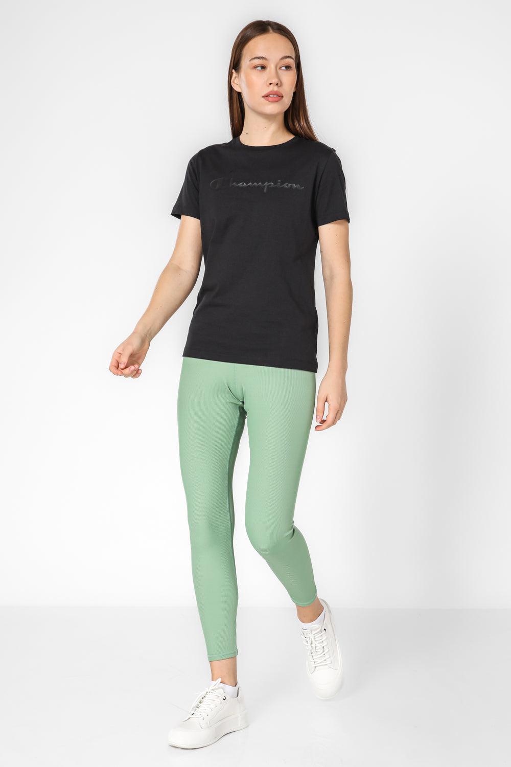 CHAMPION - טייץ LEGACY-LEGGINGS בצבע ירוק - MASHBIR//365