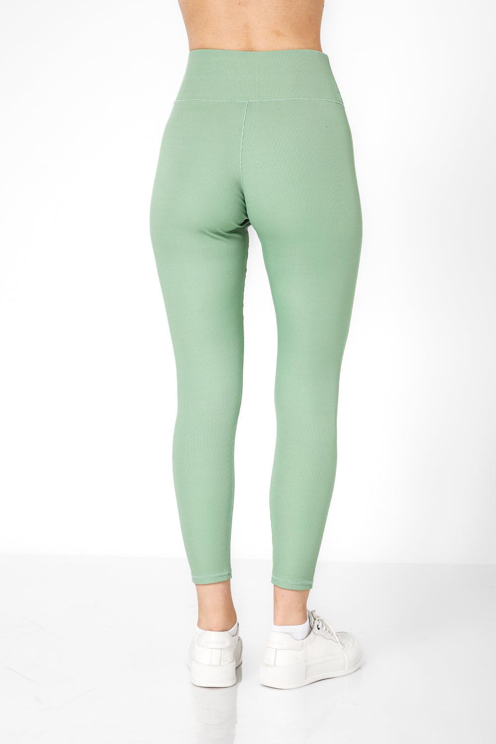 CHAMPION - טייץ LEGACY-LEGGINGS בצבע ירוק - MASHBIR//365