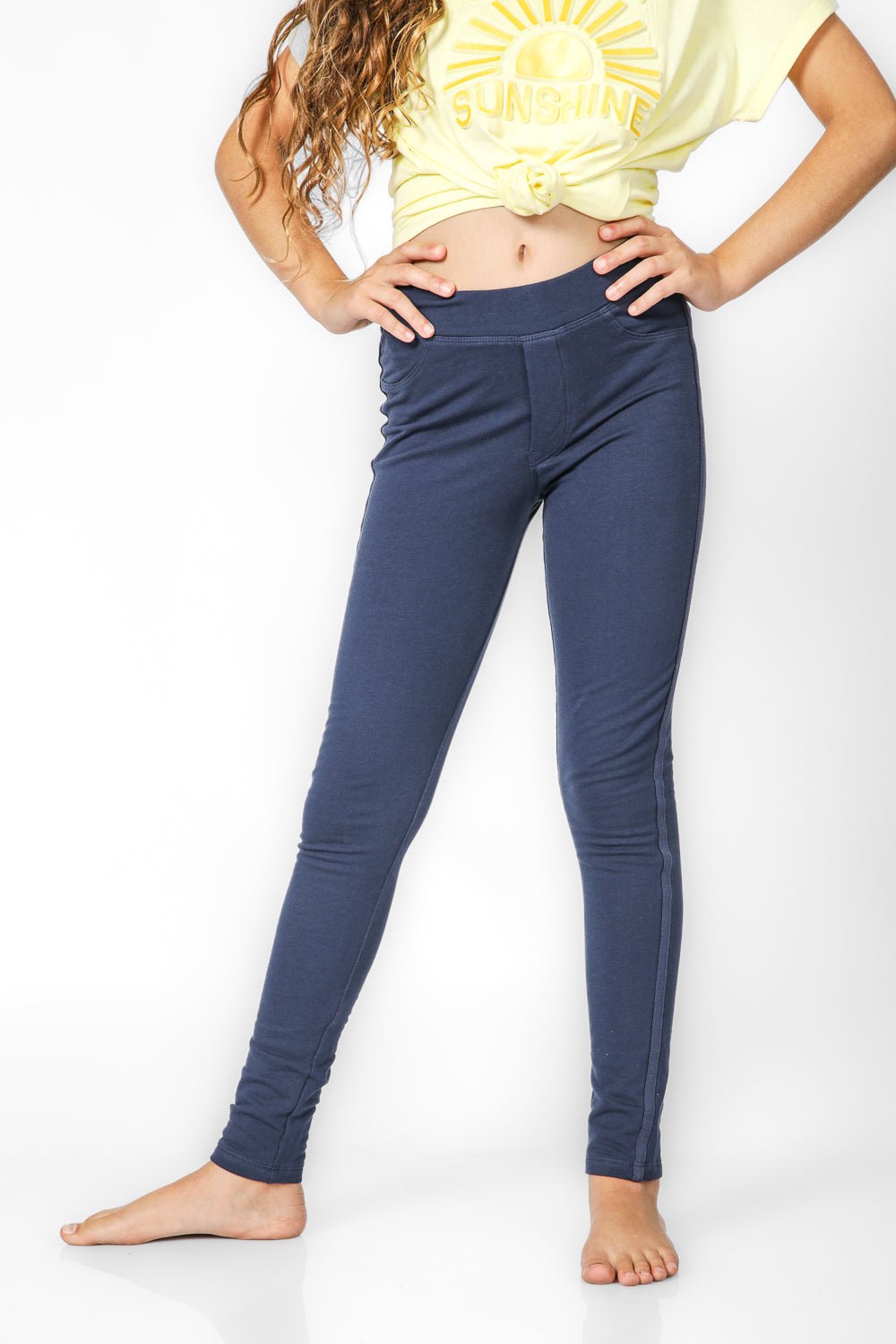 OKAIDI - טייץ לילדות בצבע נייבי - MASHBIR//365