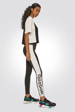 REEBOK - טייץ LINEAR LOGO בצבע שחור - MASHBIR//365