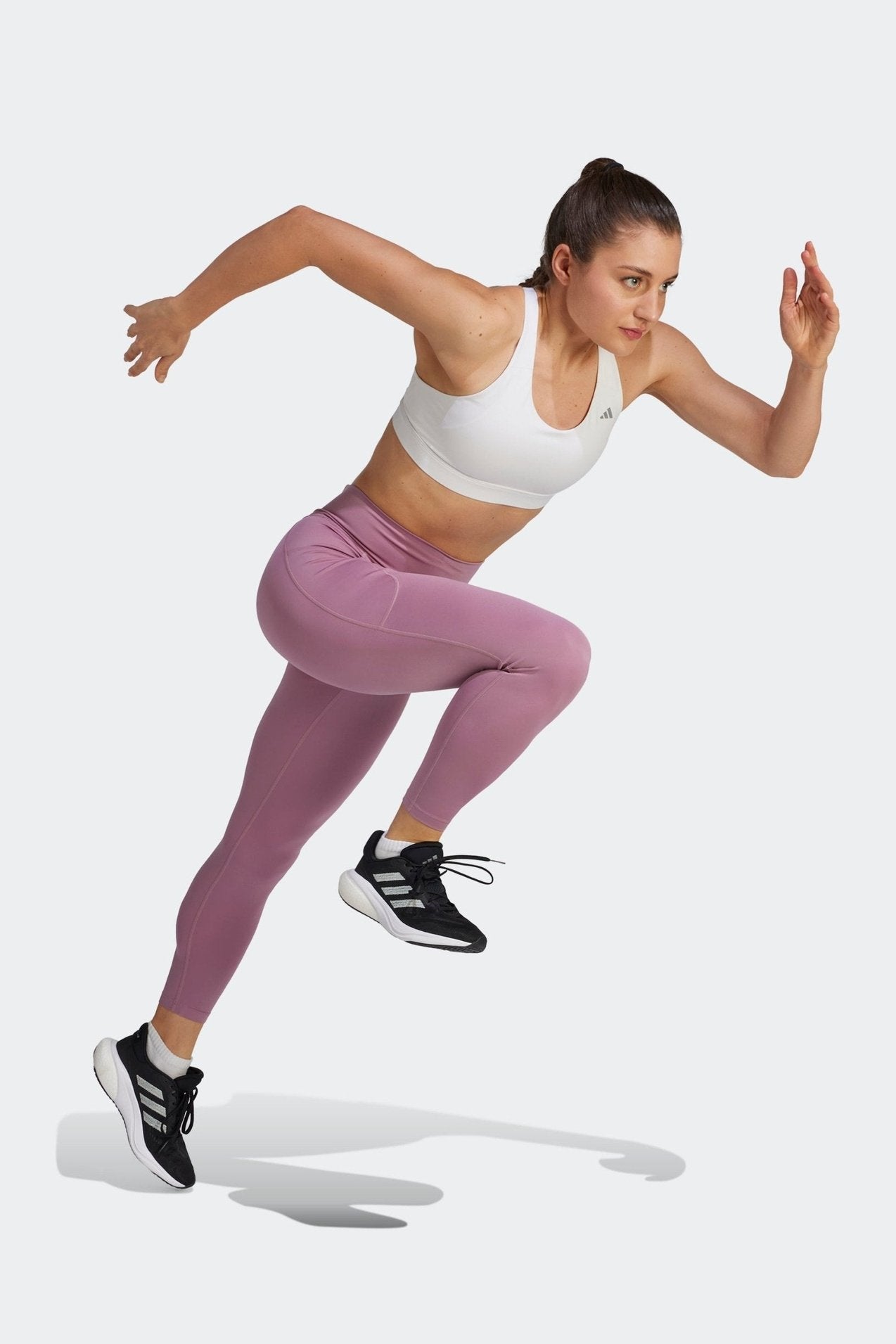 ADIDAS - טייץ לנשים DAILYRUN 7/8 בצבע סגול - MASHBIR//365