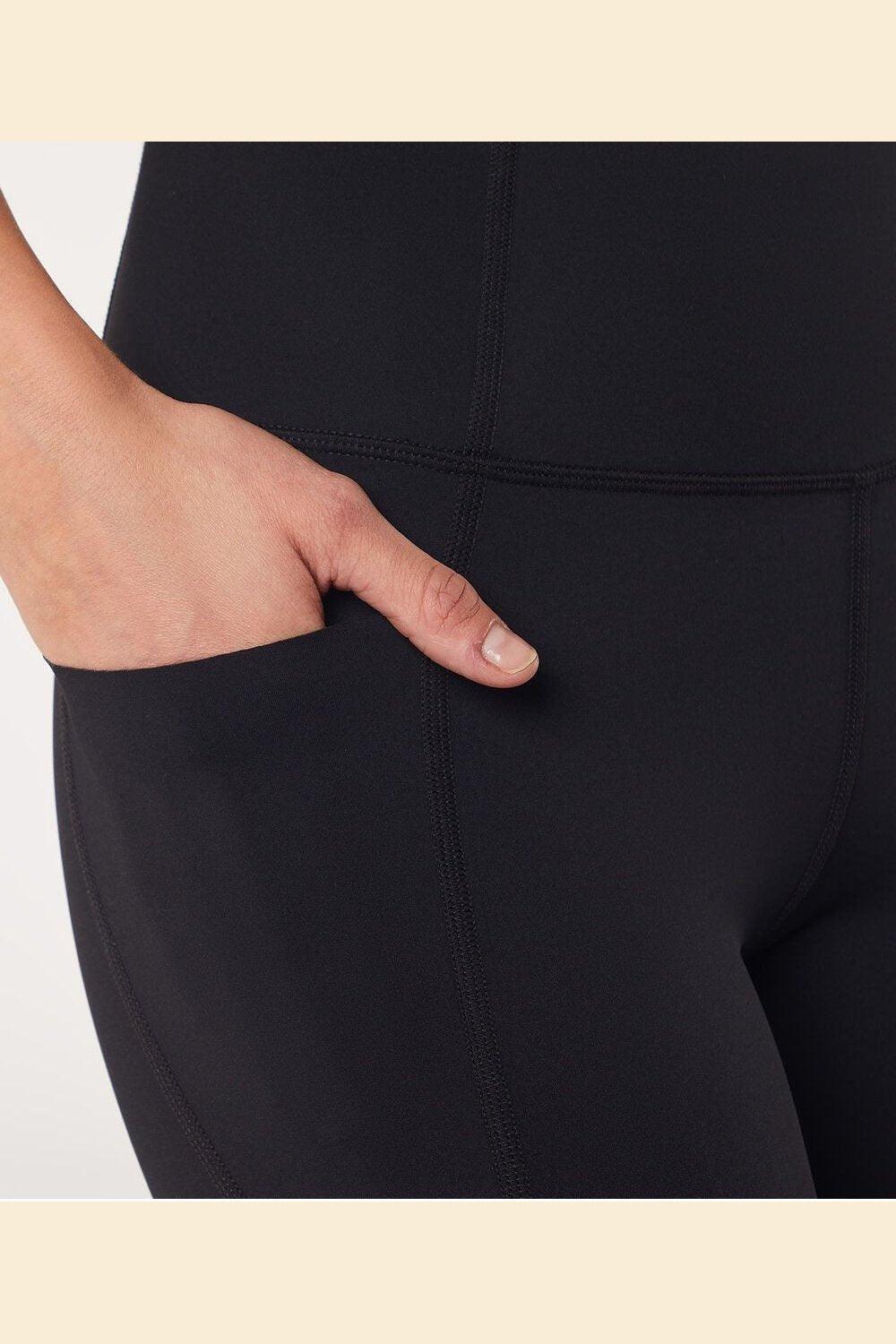 ETAM - טייץ מחטב ארוך STRONGER שחור - MASHBIR//365