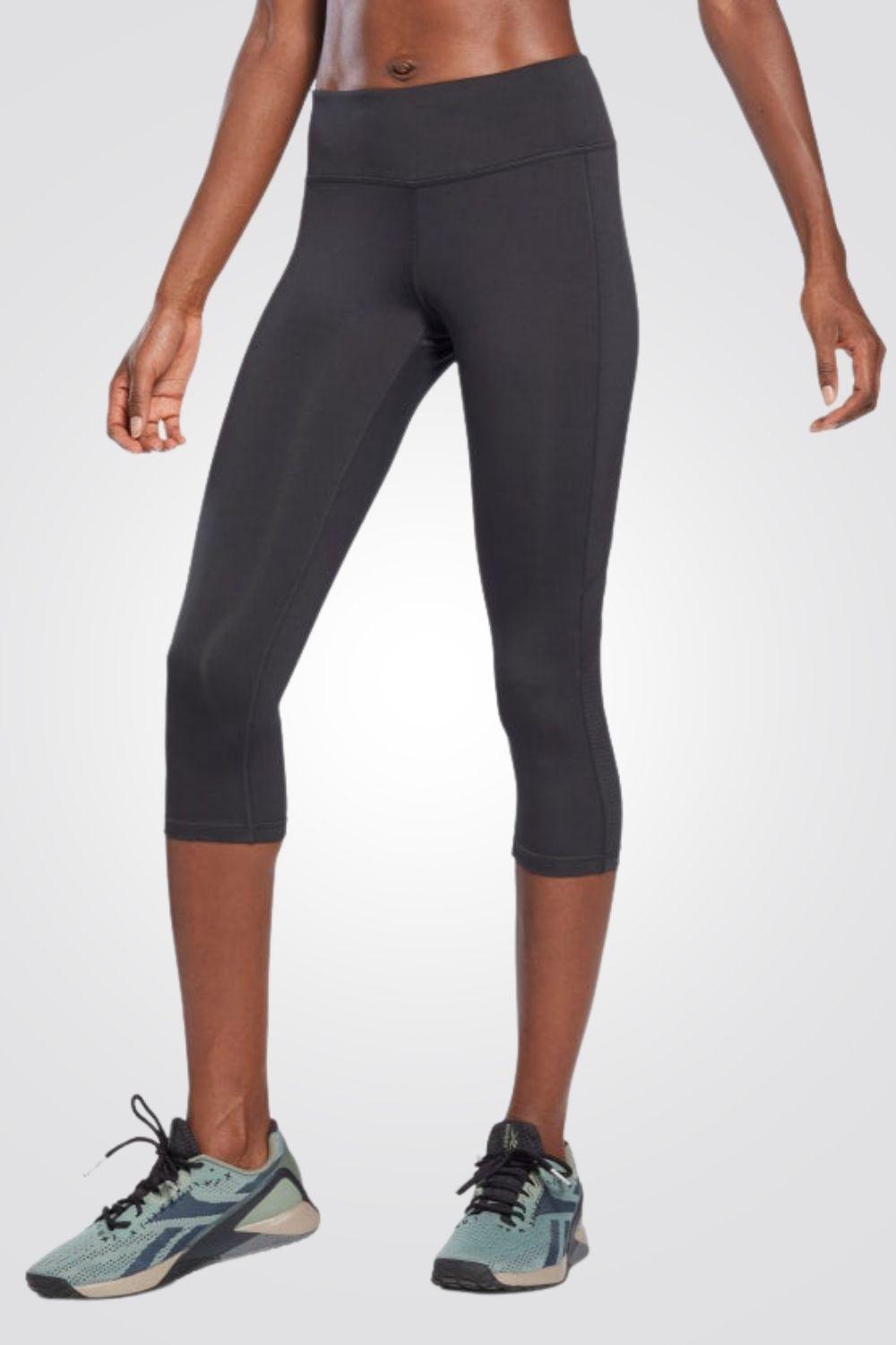 REEBOK - טייץ Mesh Capri בצבע שחור - MASHBIR//365