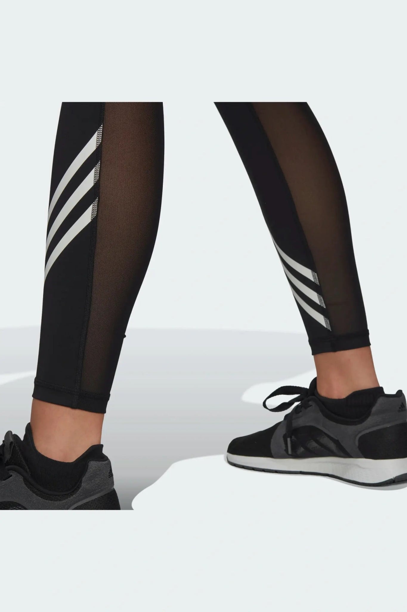 ADIDAS - טייץ TECHFIT 3-STRIPES 7/8 לנשים בצבע שחור - MASHBIR//365