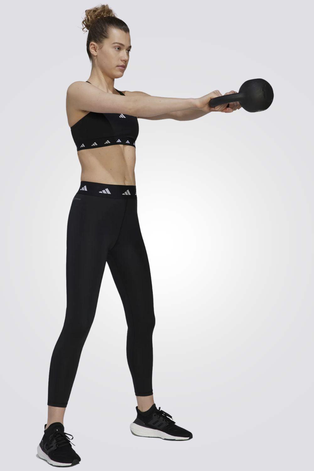 ADIDAS - טייץ TECHFIT 7/8 לנשים בצבע שחור - MASHBIR//365