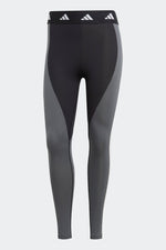 ADIDAS - טייץ TECHFIT COLORBLOCK 7/8 בגווני אפור לבן שחור - MASHBIR//365