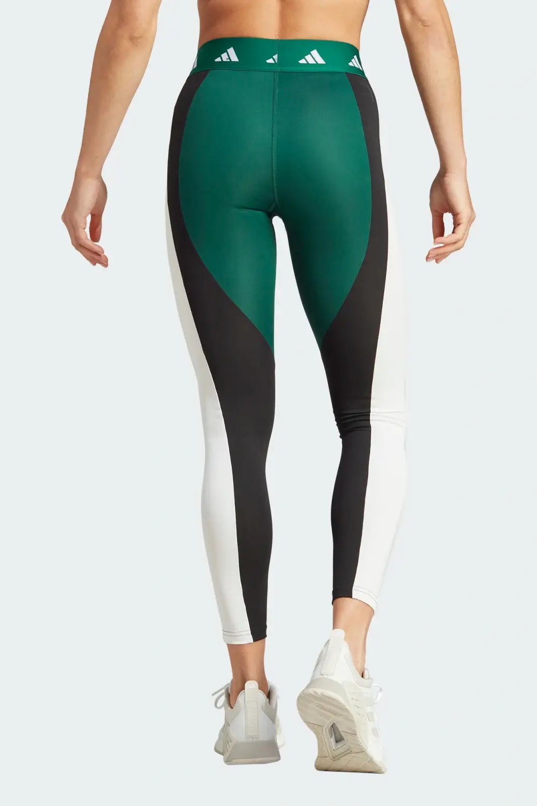 ADIDAS - טייץ TECHFIT COLORBLOCK 7/8 LEGGINGS בצבע ירוק - MASHBIR//365