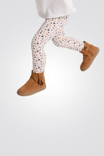 OBAIBI - טייץ תינוקות בז עם הדפס פרחים קטן - MASHBIR//365