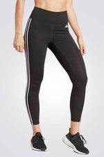 ADIDAS - טייץ TRAIN ESSENTIALS 3-STRIPES HIGH בצבע שחור - MASHBIR//365