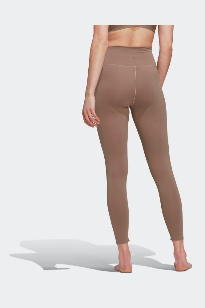 ADIDAS - טייץ YOGA LUXE STUDIO 7/8 BROWN - MASHBIR//365