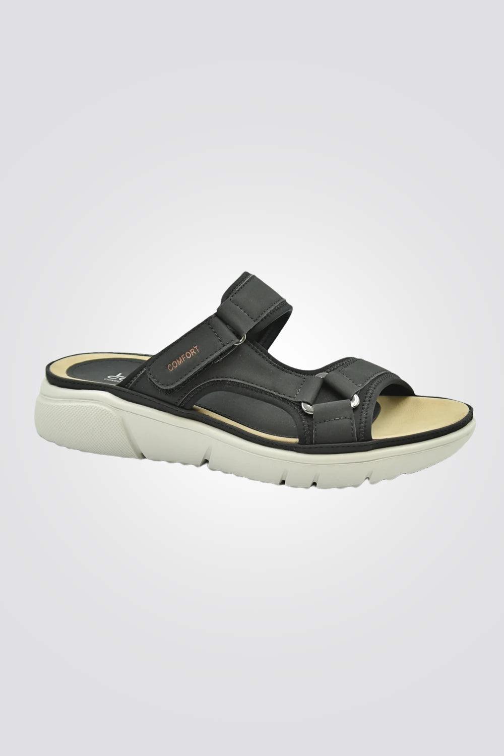 כפכף נוחות לנשים בצבע שחור - MASHBIR//365