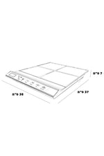 GOLD LINE - כירת אינדוקציה חשמלית יחיד דגם ATL-810 - MASHBIR//365