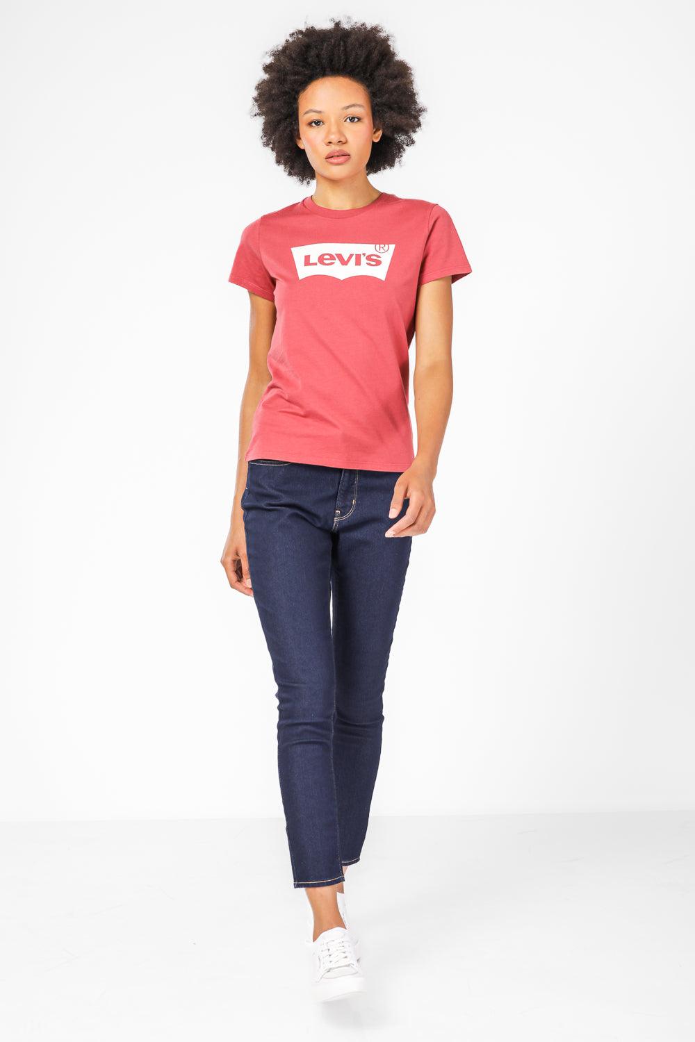 LEVI'S - טישירט אדומה עם לוגו בחזית - MASHBIR//365