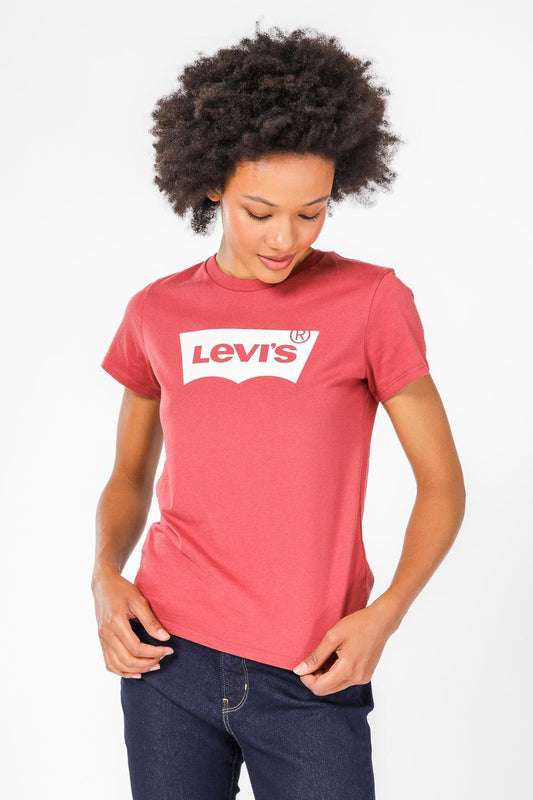 LEVI'S - טישירט אדומה עם לוגו בחזית - MASHBIR//365