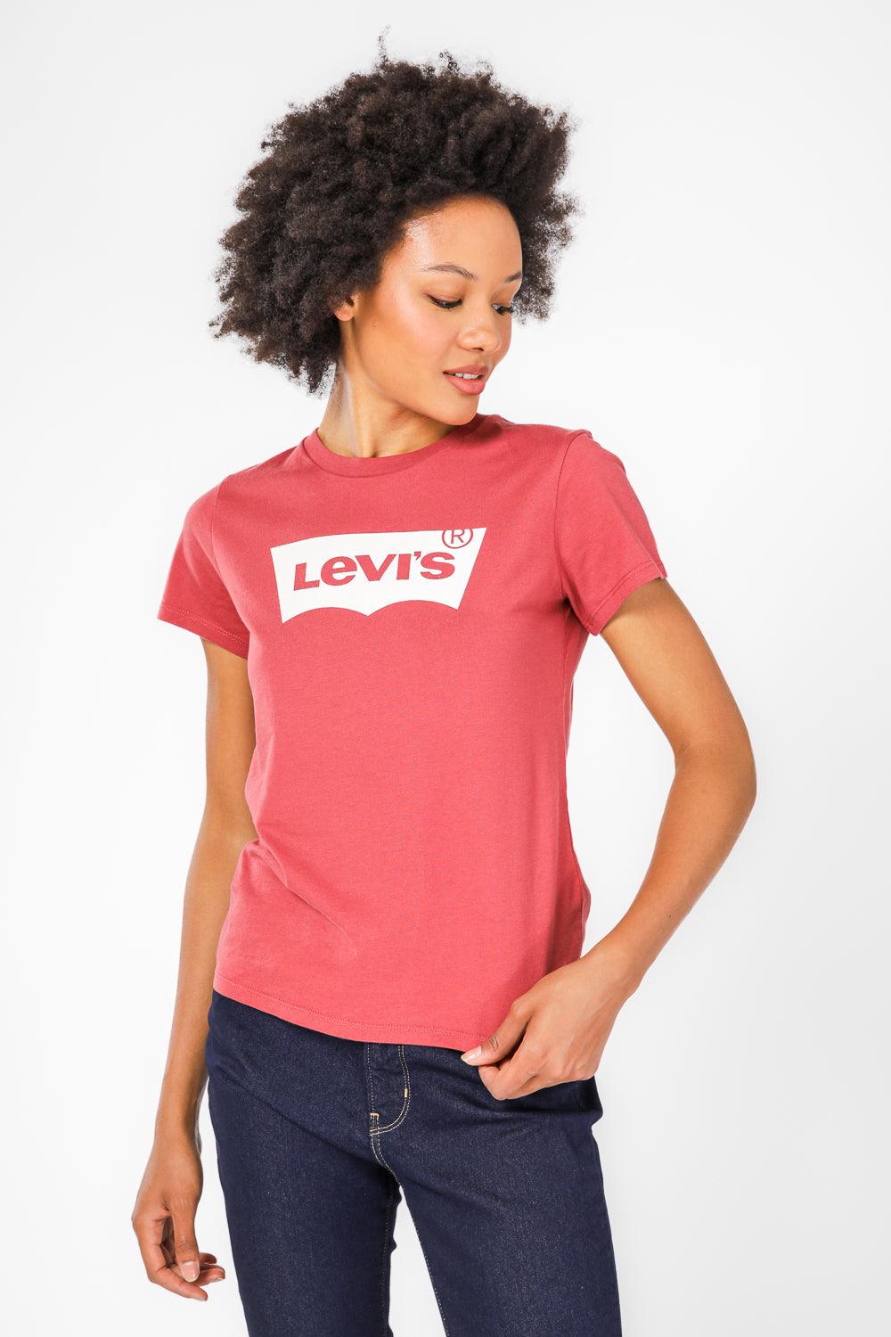 LEVI'S - טישירט אדומה עם לוגו בחזית - MASHBIR//365