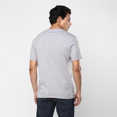 LEVI'S - טישירט אפורה לוגו נייבי אדום - MASHBIR//365