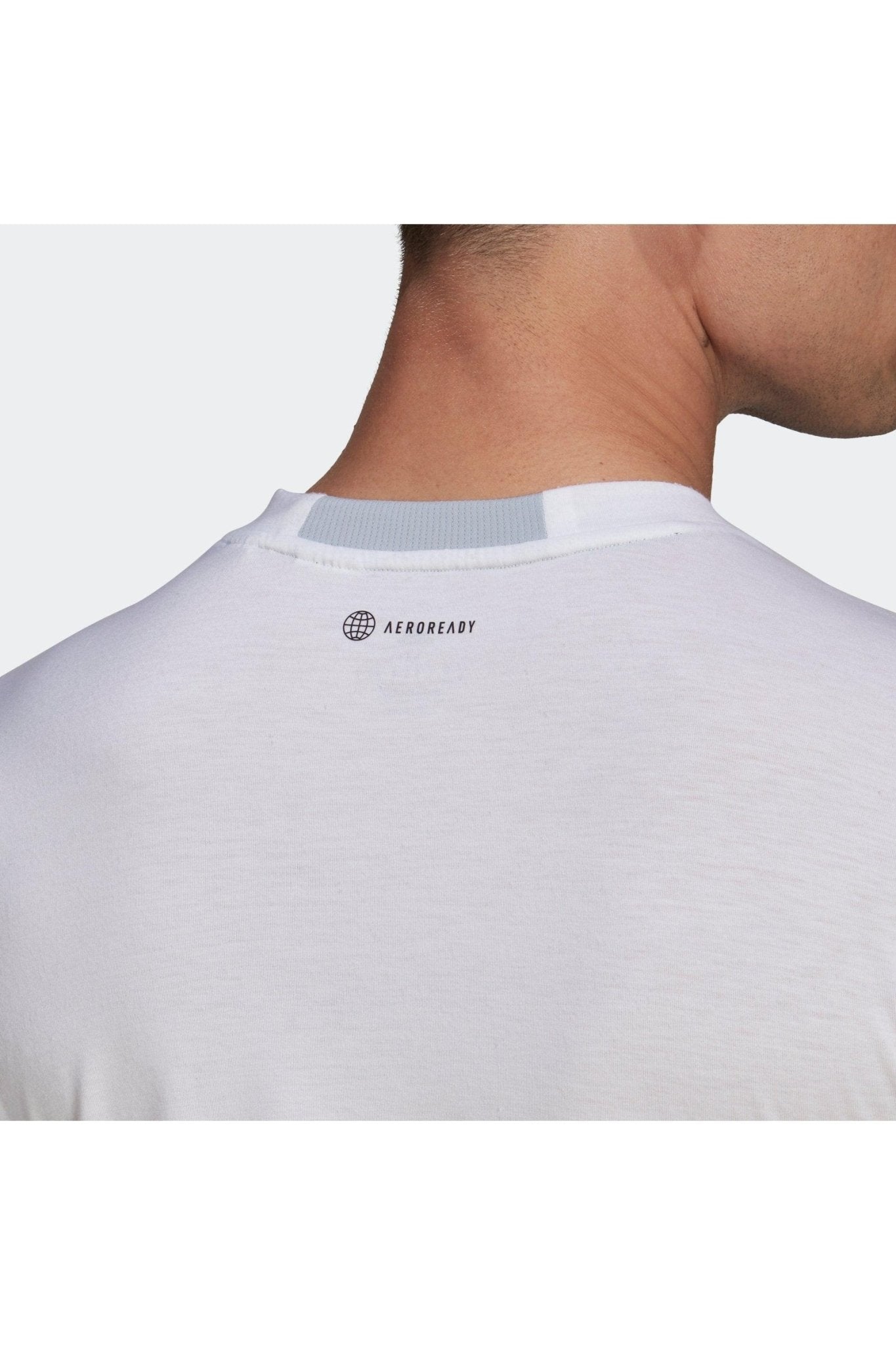 ADIDAS - טישירט אימון לגבר בצבע לבן - MASHBIR//365