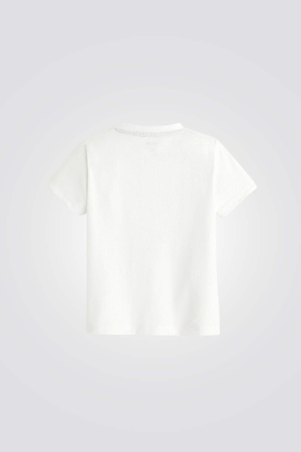 OBAIBI - טישירט אלגנטית לתינוקות בצבע לבן - MASHBIR//365