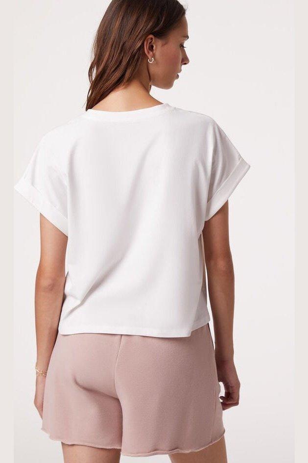 ETAM - טישירט ALVEEN בצבע לבן - MASHBIR//365