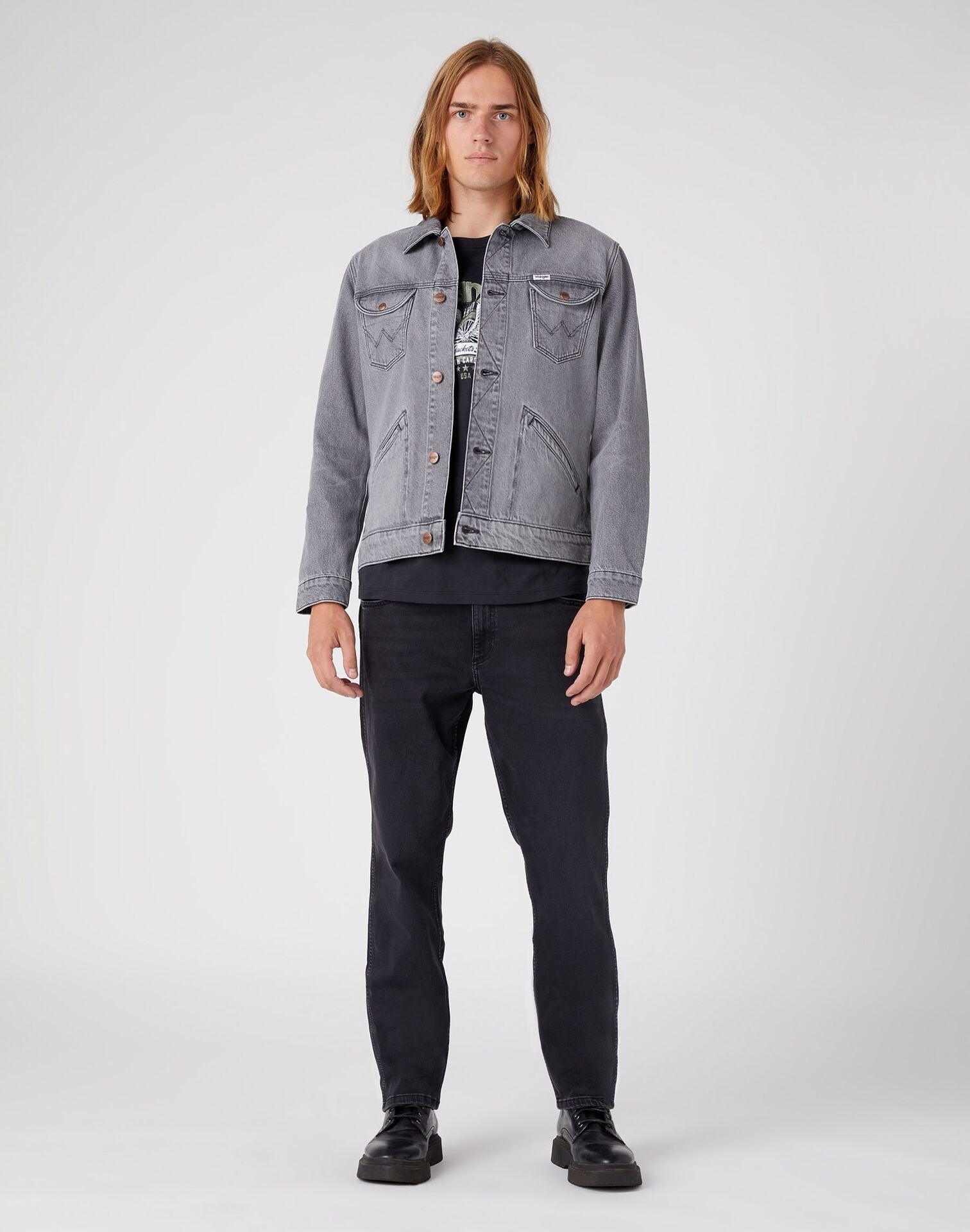 WRANGLER - טישירט AMERICANA TEE בצבע שחור - MASHBIR//365