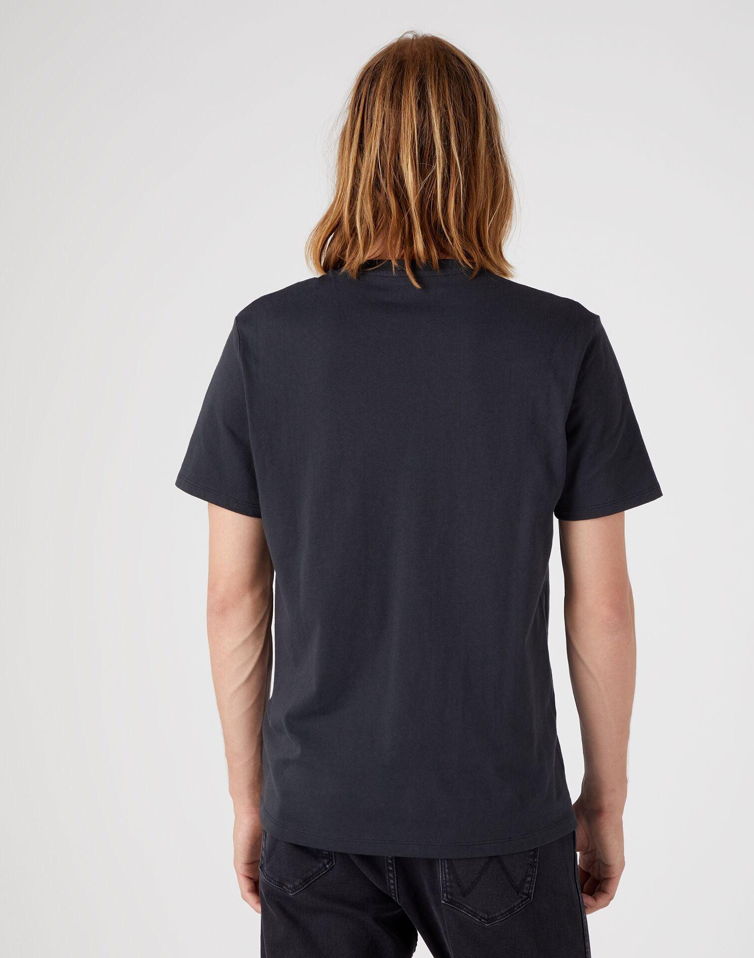 WRANGLER - טישירט AMERICANA TEE בצבע שחור - MASHBIR//365