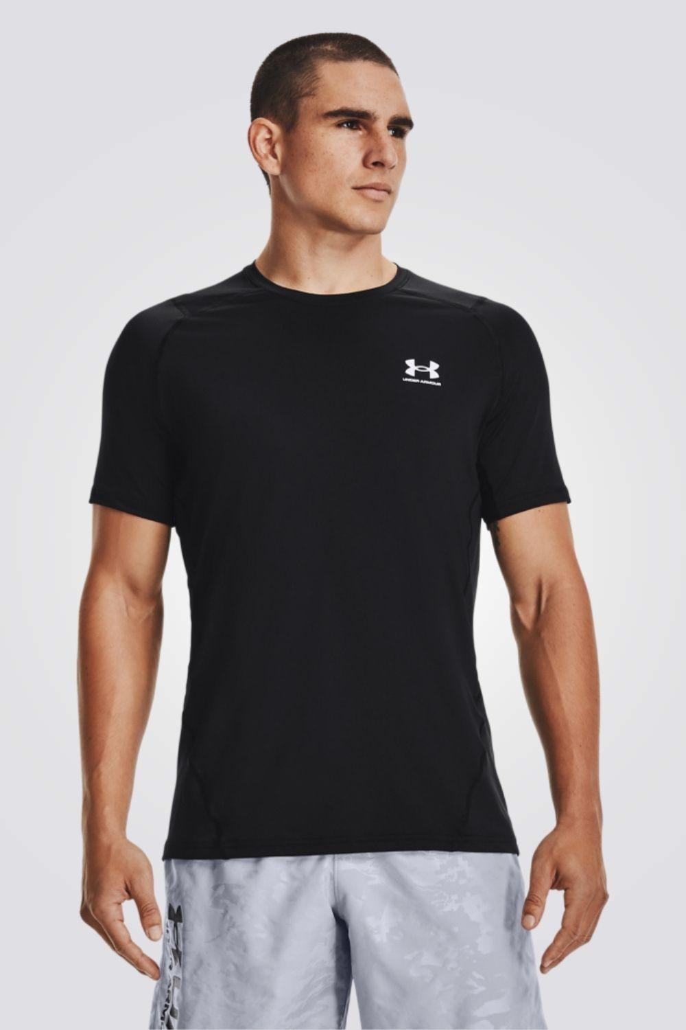 UNDER ARMOUR - טישירט Armour Fitted בצבע שחור - MASHBIR//365