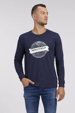 NAUTICA - טישירט ארוכה בצבע כחול - MASHBIR//365