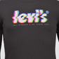 LEVI'S - טישירט ארוכה GLITCHED LOGO בצבע שחור - MASHBIR//365 - 2
