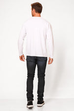SCORCHER - טישירט ארוכה לגבר בצבע לבן - MASHBIR//365