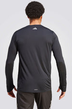 ADIDAS - טישירט ארוכה לגברים BRAND LOVE בצבע שחור - MASHBIR//365